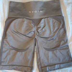 NVGTN Taupe Contour 2.0 Seamless Shorts S